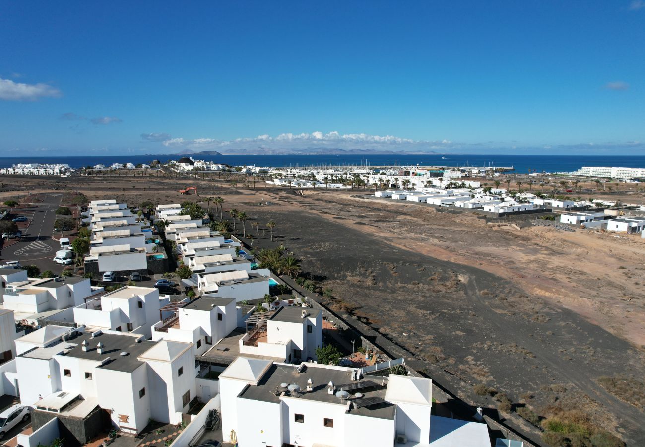 Ferienhaus in Playa Blanca - Villa Malolo-privater Pool und Whirlpool