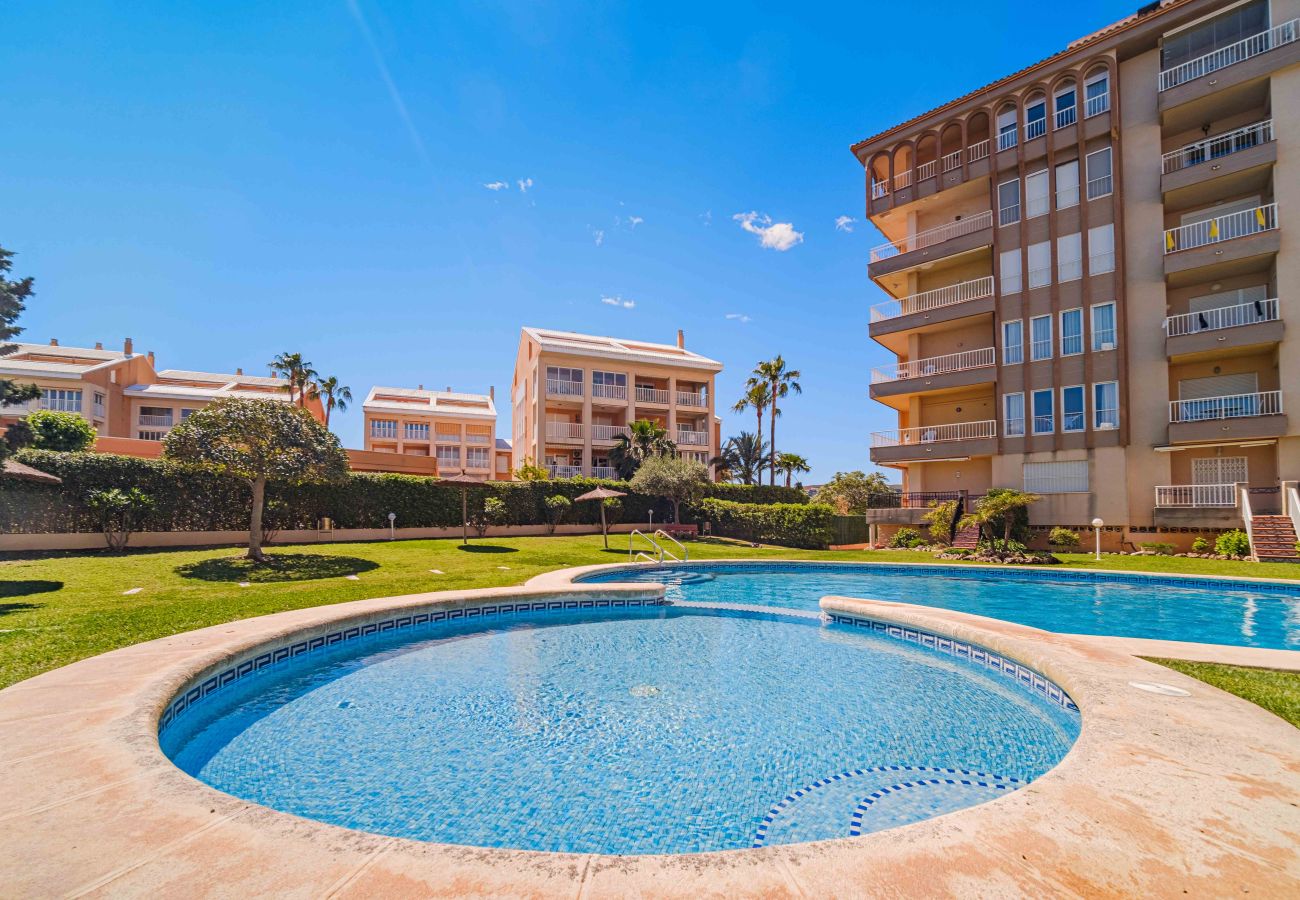 Ferienwohnung in Javea - Blue Sea Apartment Arenal 80 Javea, mit Meerblick, Terrasse und Gemeinschaftspool