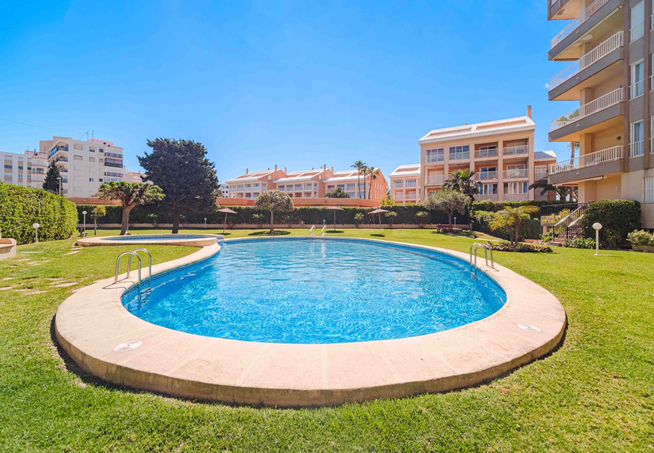 Ferienwohnung in Javea - Blue Sea Apartment Arenal 80 Javea, mit Meerblick, Terrasse und Gemeinschaftspool