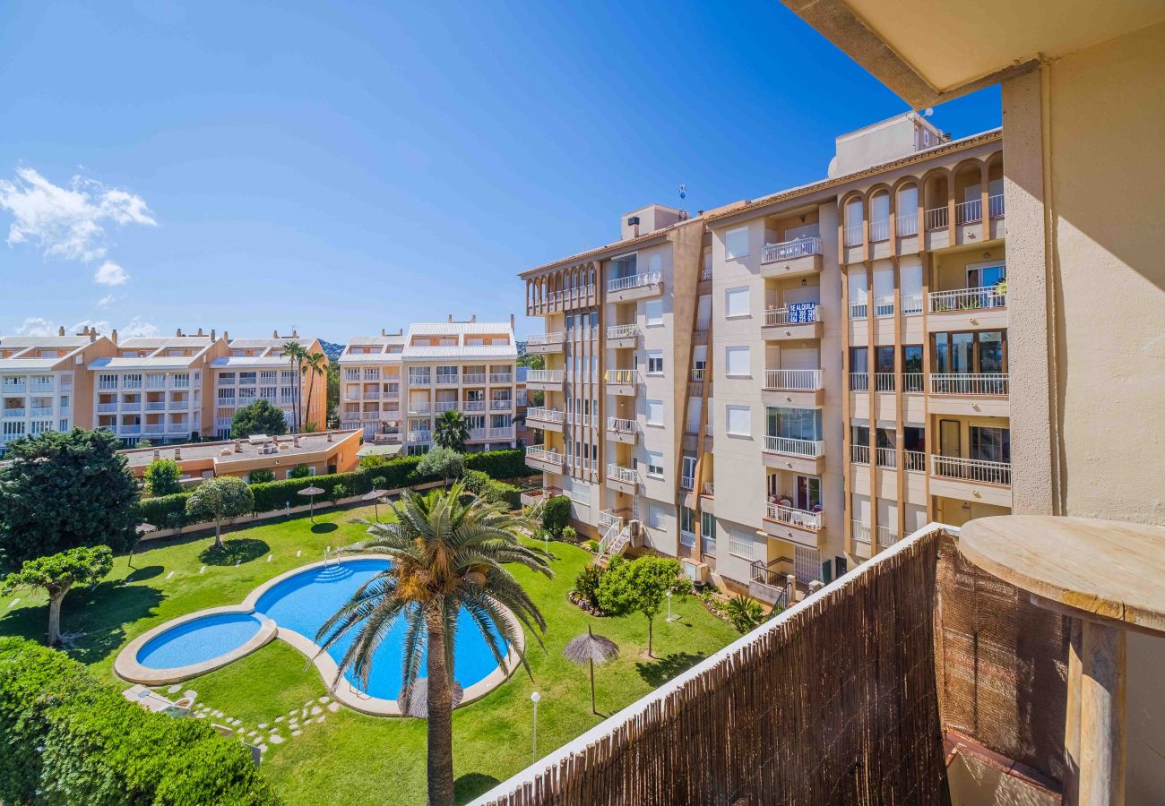 Ferienwohnung in Javea - Blue Sea Apartment Arenal 80 Javea, mit Meerblick, Terrasse und Gemeinschaftspool