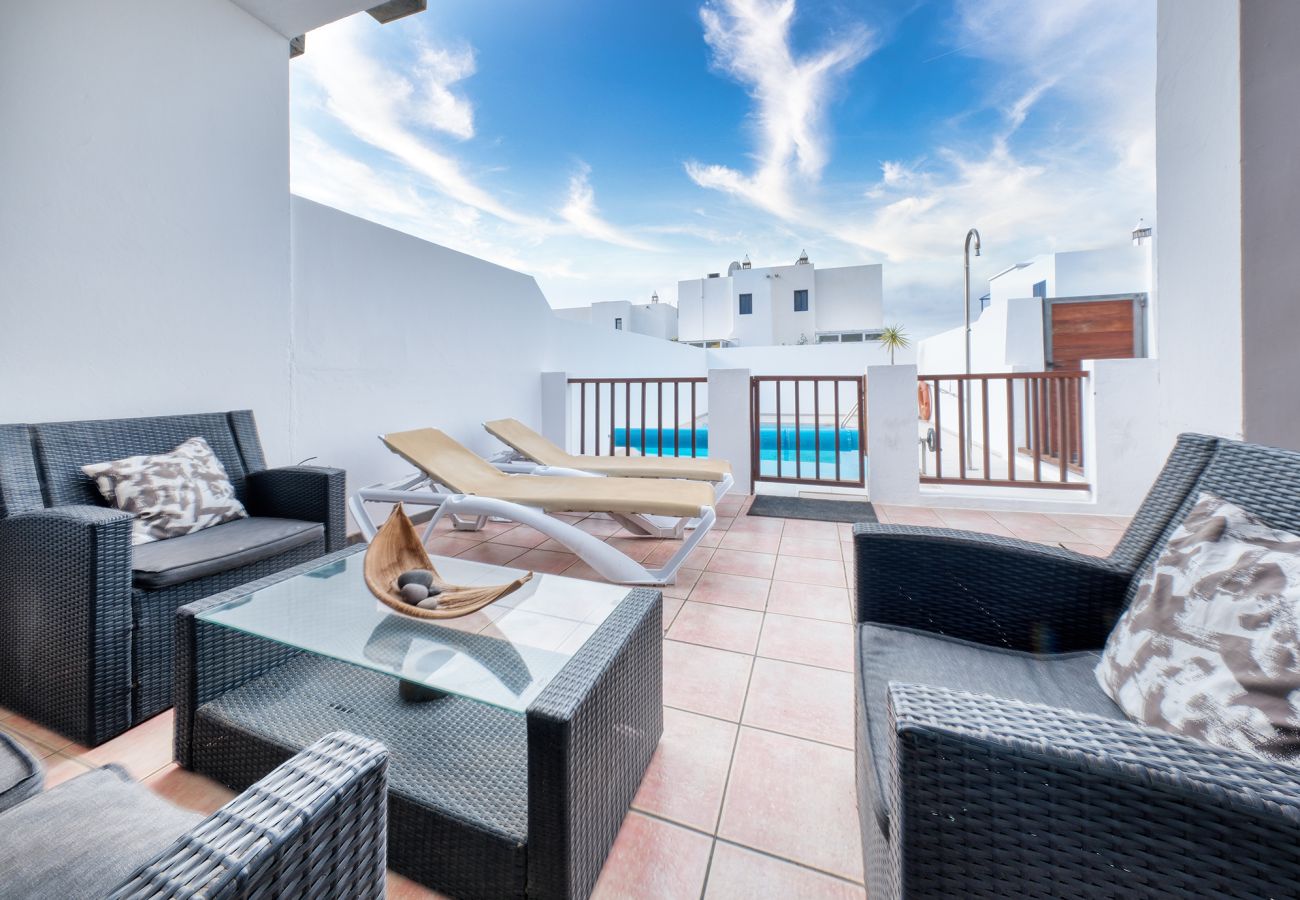 Ferienhaus in Playa Blanca - Playa Blanca Sunset- Privater Pool.