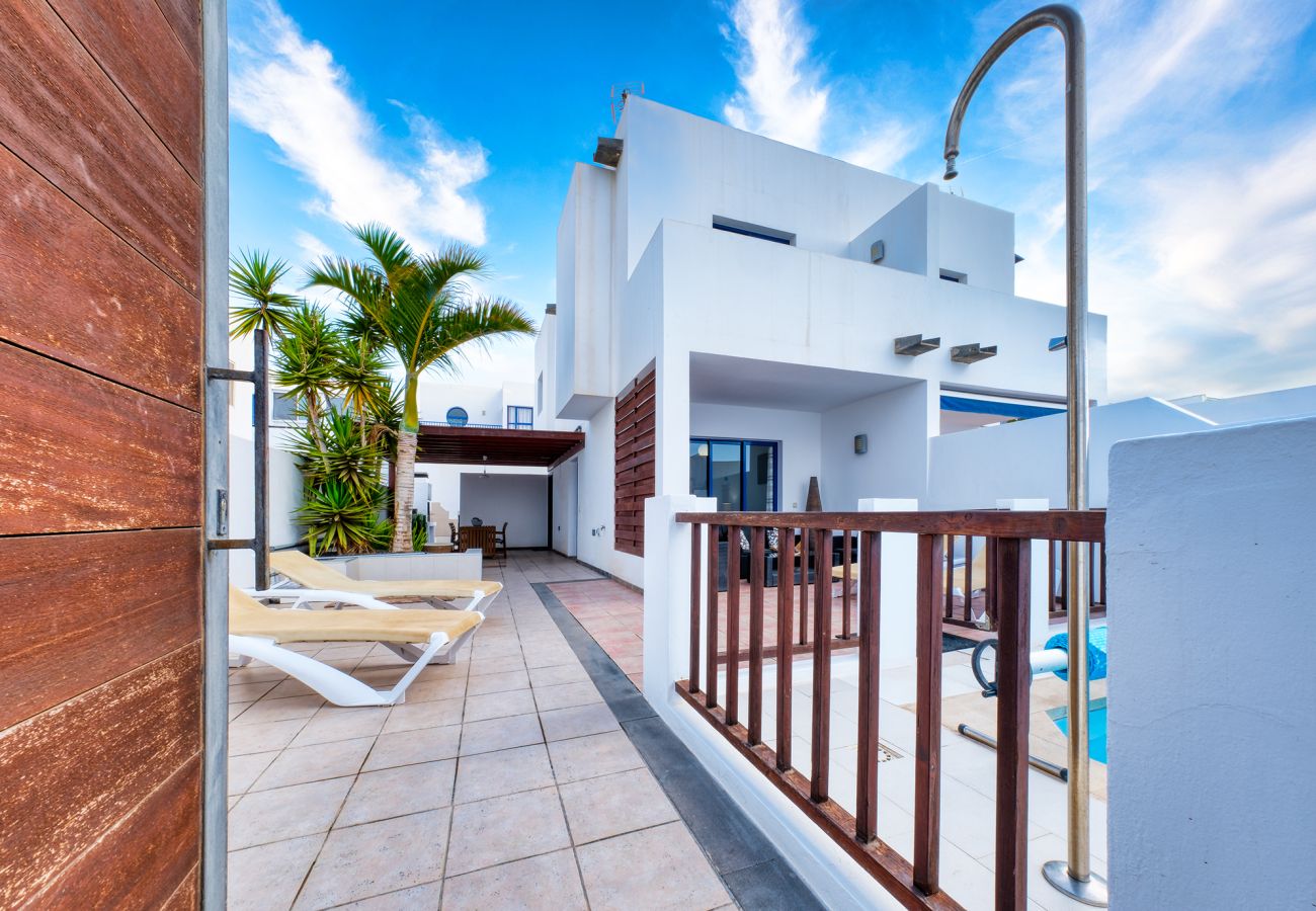 Ferienhaus in Playa Blanca - Playa Blanca Sunset- Privater Pool.