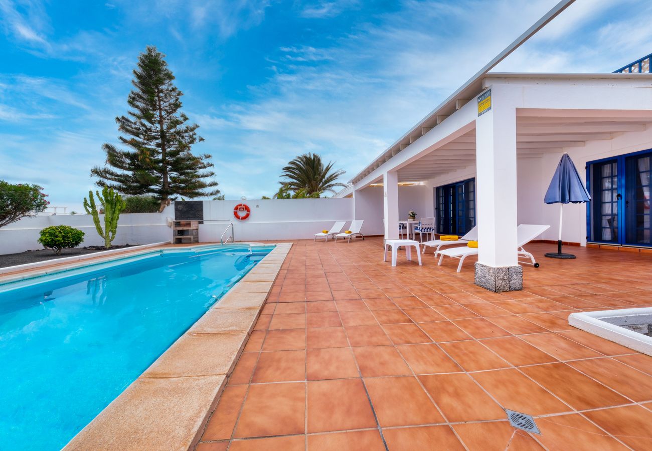 Ferienhaus in Playa Blanca - Casa La Traviata - Privates Schwimmbad