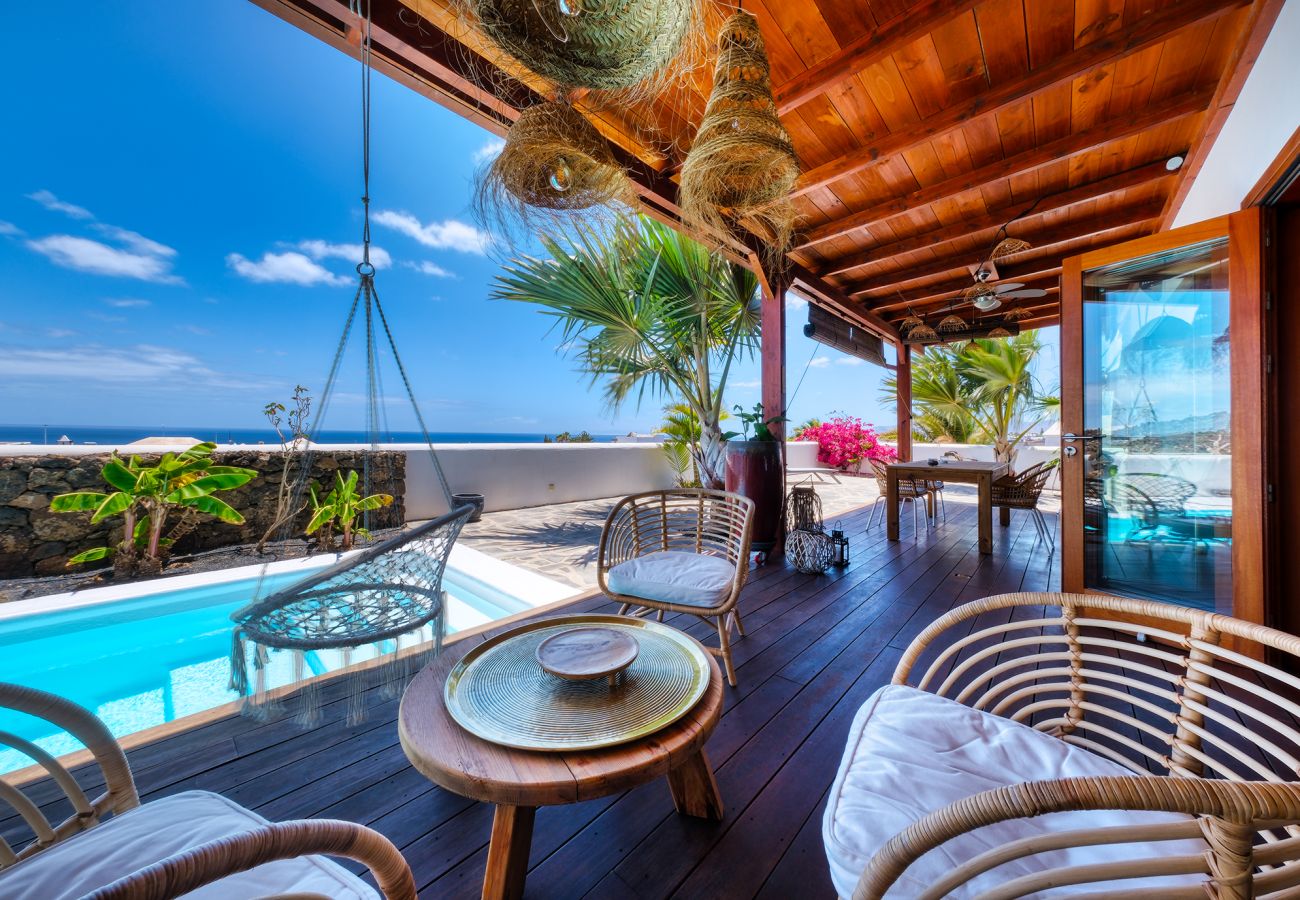 Ferienhaus in Puerto del Carmen - Villa Bali Meerblick