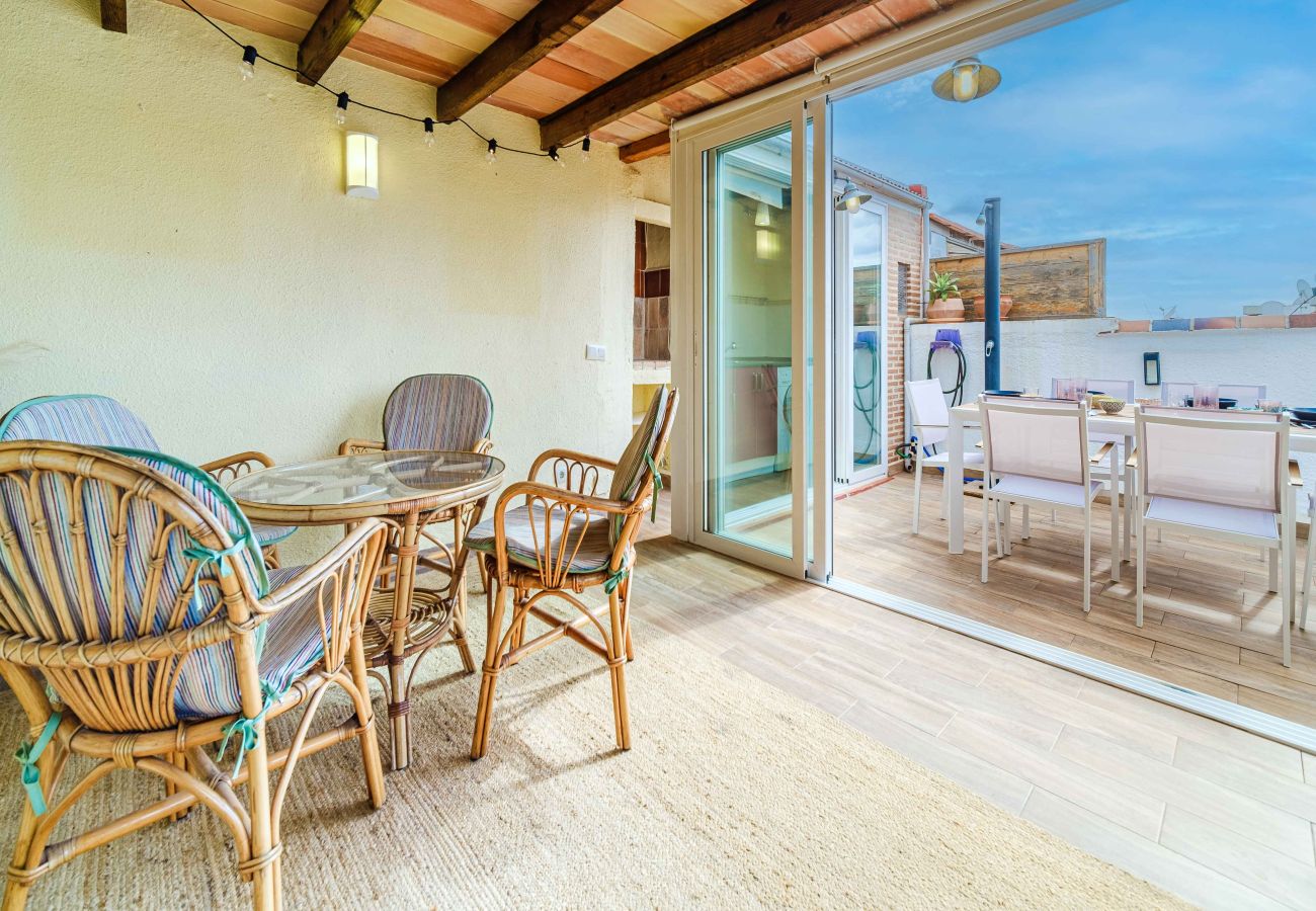 Ferienwohnung in Javea - Esencia del Arenal Javea Apartment, mit sonniger Terrasse und direkt am Strand