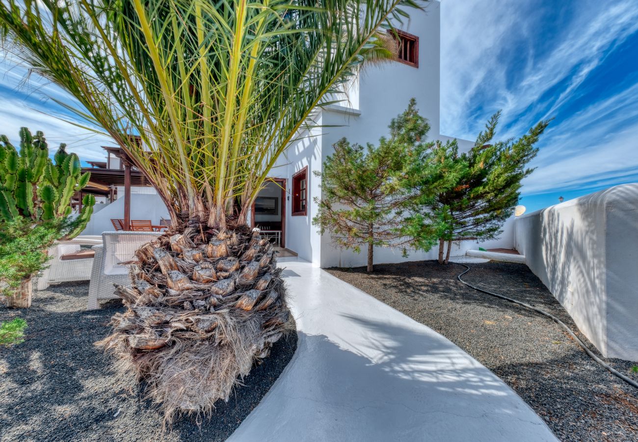 Ferienhaus in Playa Blanca - Casa Albi-Gemeinschaftspool