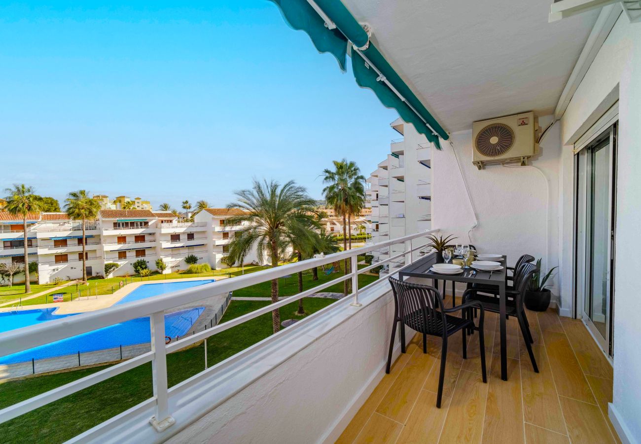 Ferienwohnung in Javea - Don Pepe Lux Apartment Javea, mit Terrasse, Klimaanlage und großem Gemeinschaftspool