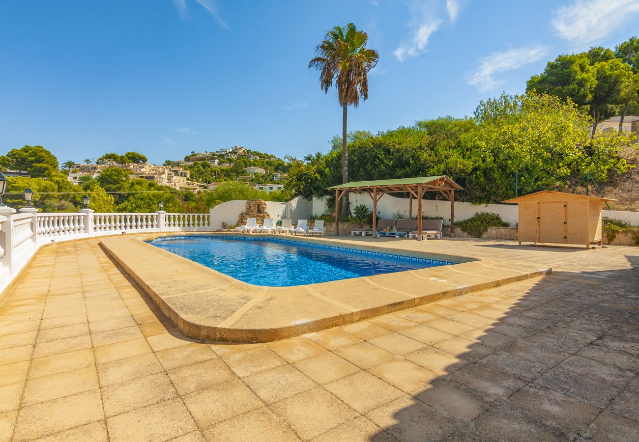 Villa in Moraira - MATISSE, Large villa in Moraira for 9 pax, private pool and free wifi