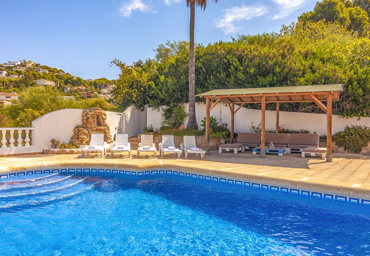 Villa in Moraira - MATISSE, Large villa in Moraira for 9 pax, private pool and free wifi