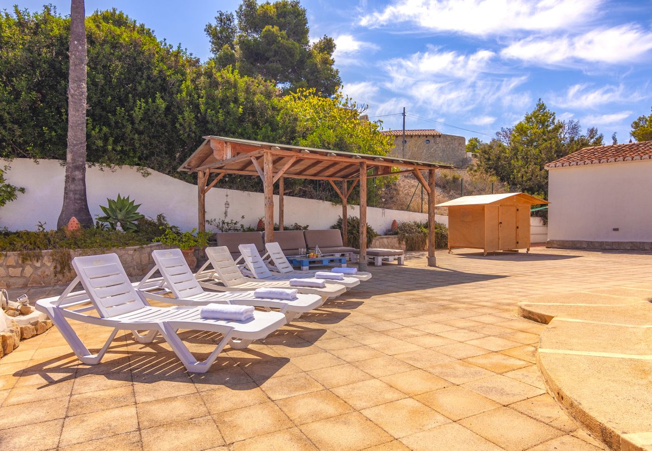 Villa in Moraira - MATISSE, Large villa in Moraira for 9 pax, private pool and free wifi