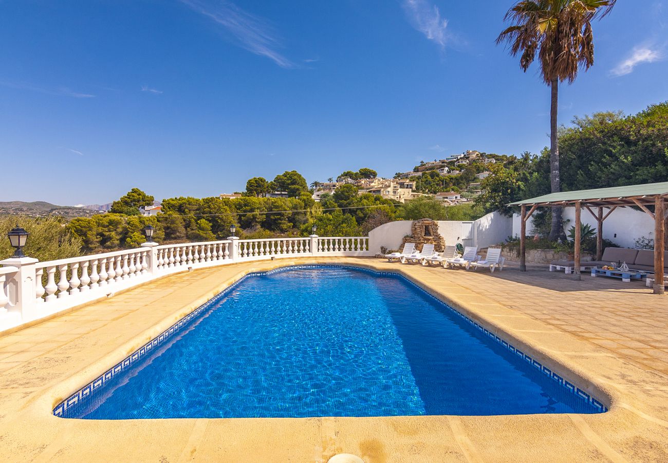 Villa in Moraira - MATISSE, Large villa in Moraira for 9 pax, private pool and free wifi