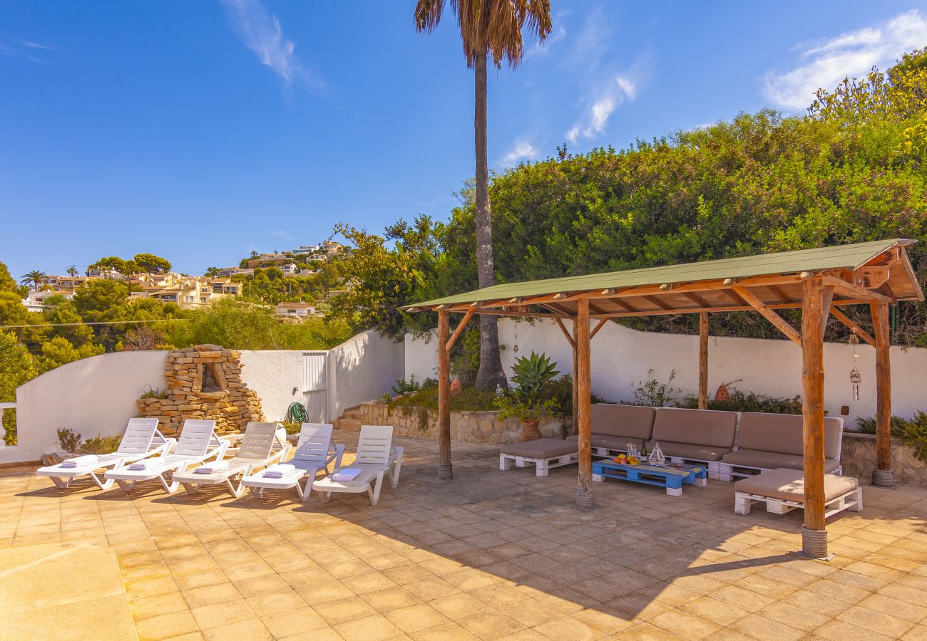 Villa in Moraira - MATISSE, Large villa in Moraira for 9 pax, private pool and free wifi