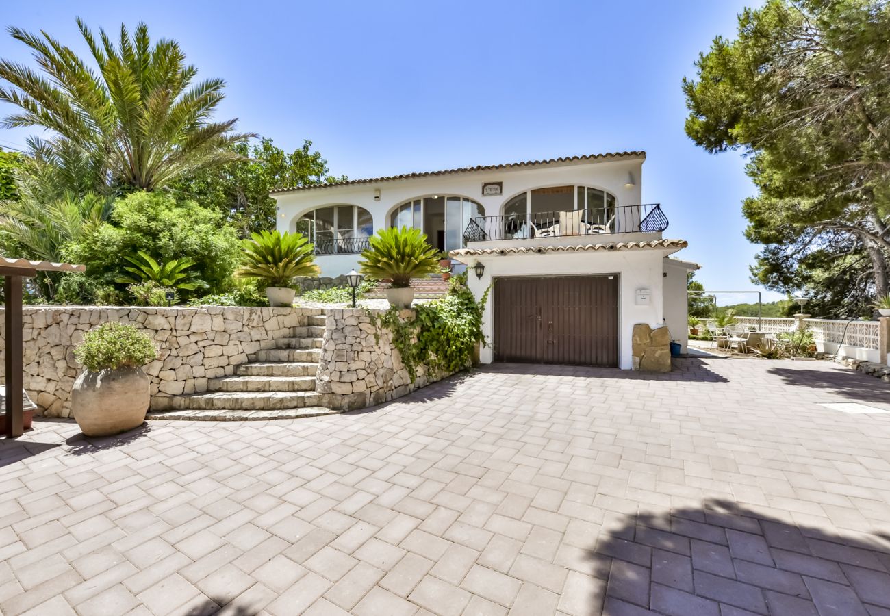 Villa in Benissa -  villa for rent in Benissa ARC for 12, private pool and sea view