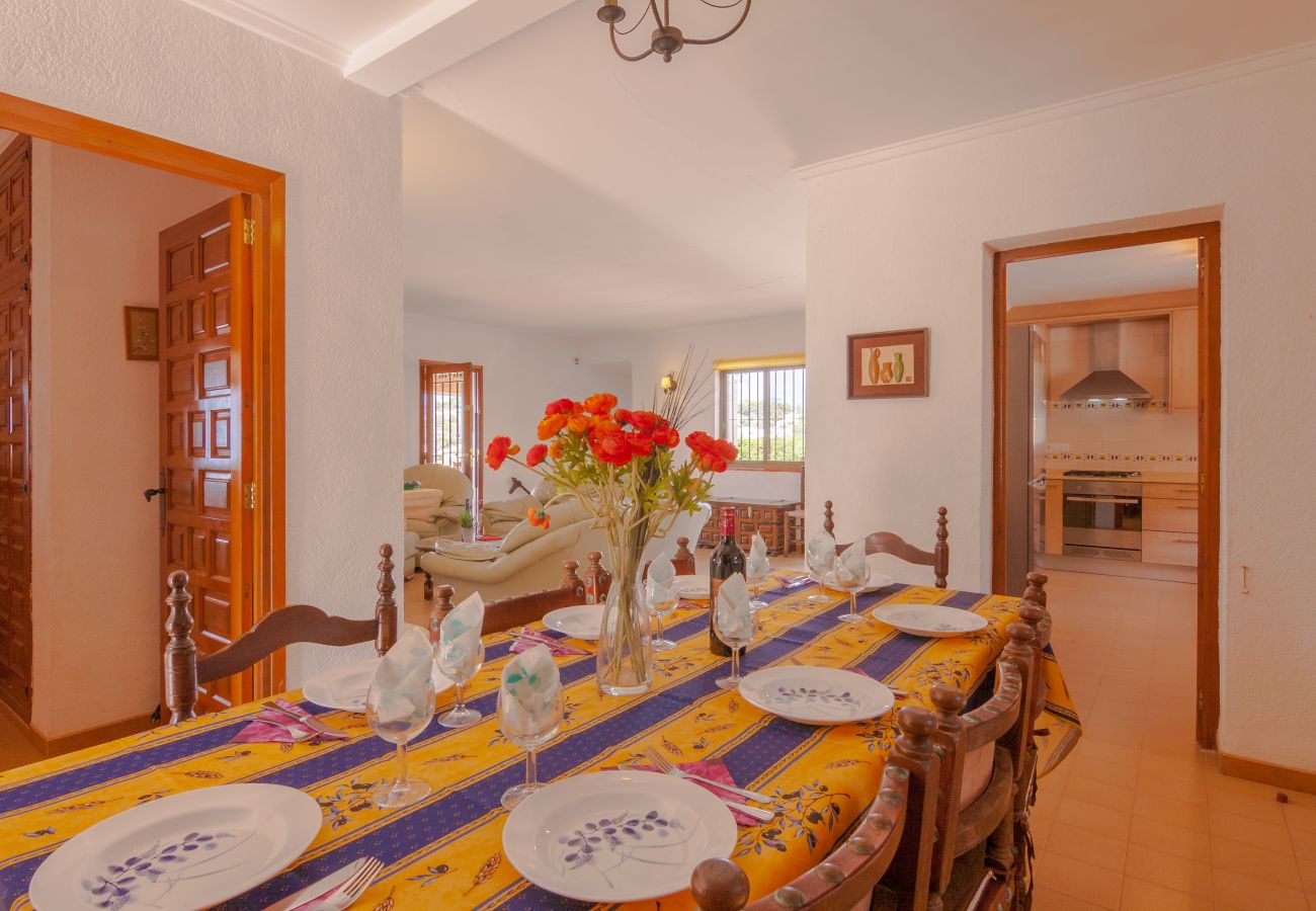 Villa in Benissa - ROMANI, villa for 8 pax in Benissa ,with panoramic views. free wifi