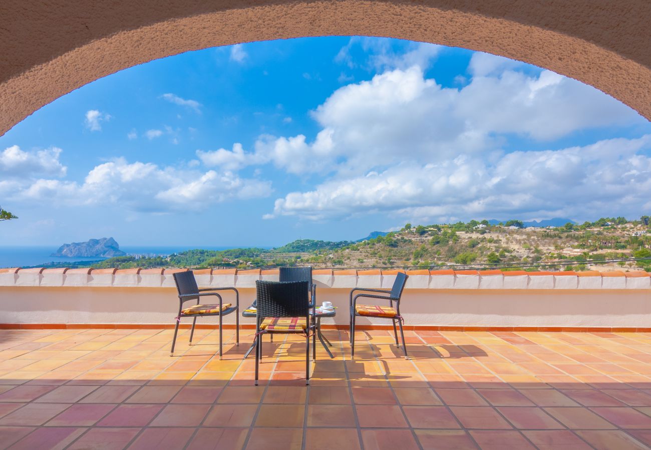 Villa in Benissa - ROMANI, villa for 8 pax in Benissa ,with panoramic views. free wifi