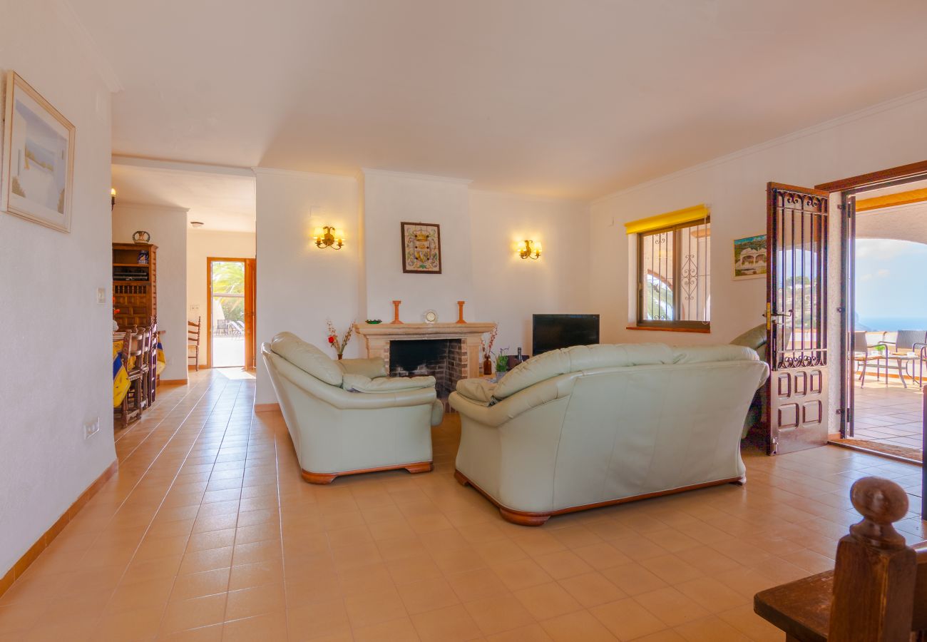 Villa in Benissa - ROMANI, villa for 8 pax in Benissa ,with panoramic views. free wifi