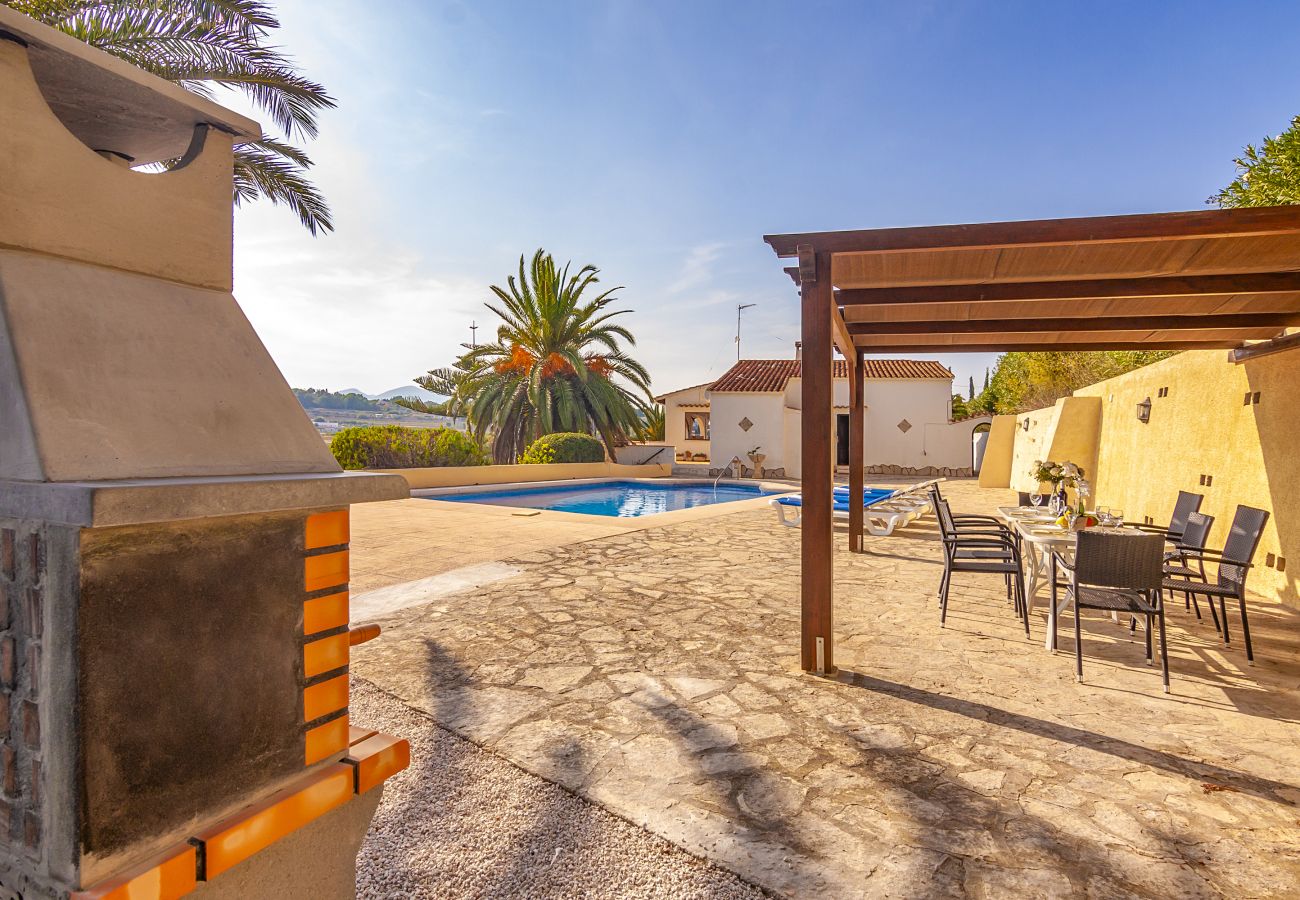 Villa in Benissa - ROMANI, villa for 8 pax in Benissa ,with panoramic views. free wifi