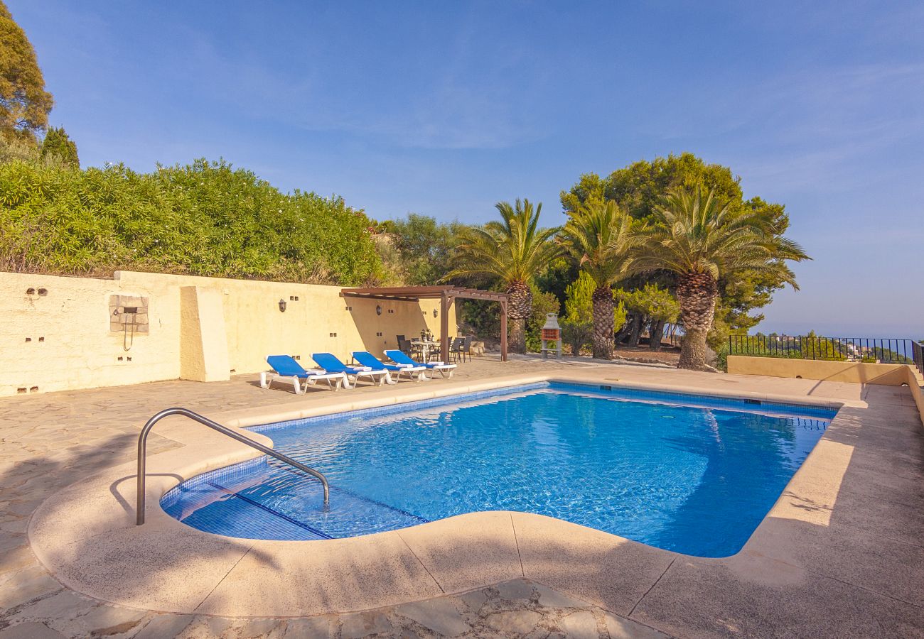 Villa in Benissa - ROMANI, villa for 8 pax in Benissa ,with panoramic views. free wifi