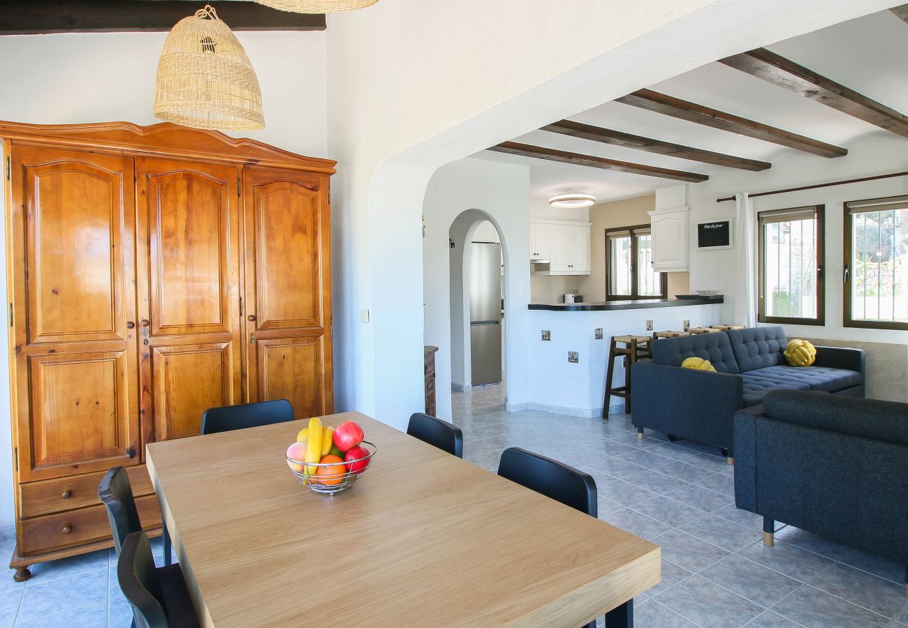 Villa in Denia - Villa with pool and garden Don Quijote AM 4 Pers Denia