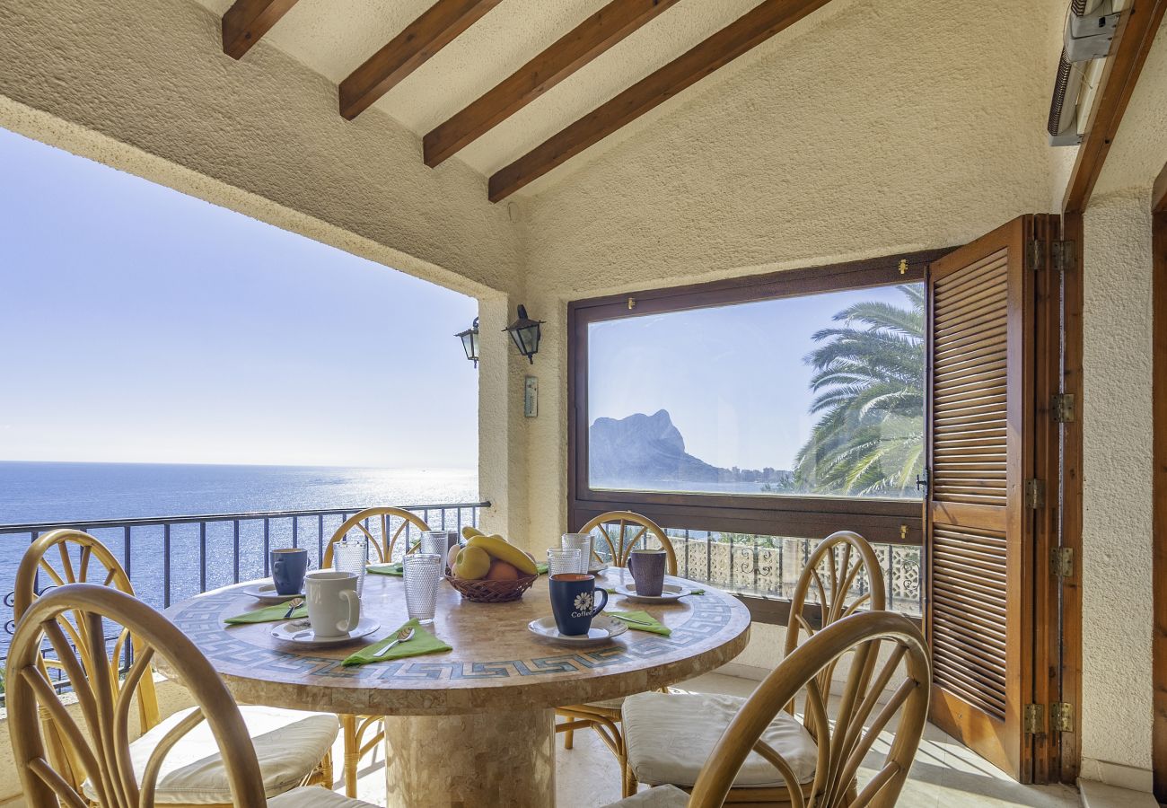 Villa in Benissa - MARINA, Villa with privileged sea views in Benissa, free WIFI