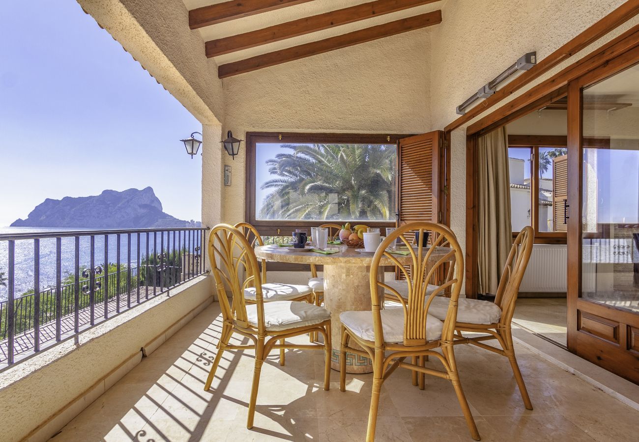 Villa in Benissa - MARINA, Villa with privileged sea views in Benissa, free WIFI