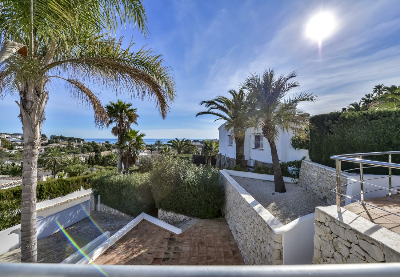 Villa in Benissa - LA PERLITA, beautiful villa for 6 pax, with sea views in Benissa coast, private pool and free wifi.