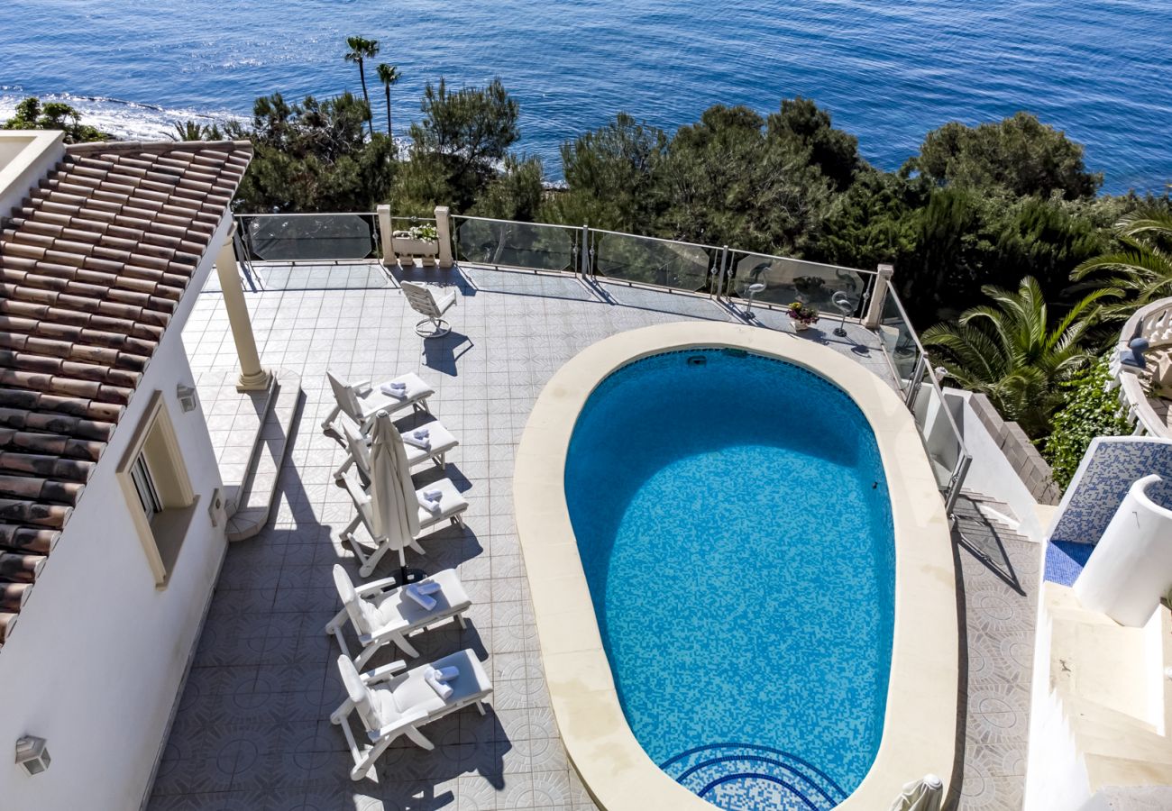 Villa in Benissa - RAPHAEL, Lovely villa for 6 pax with spectacular sea views in Benissa.free wifi