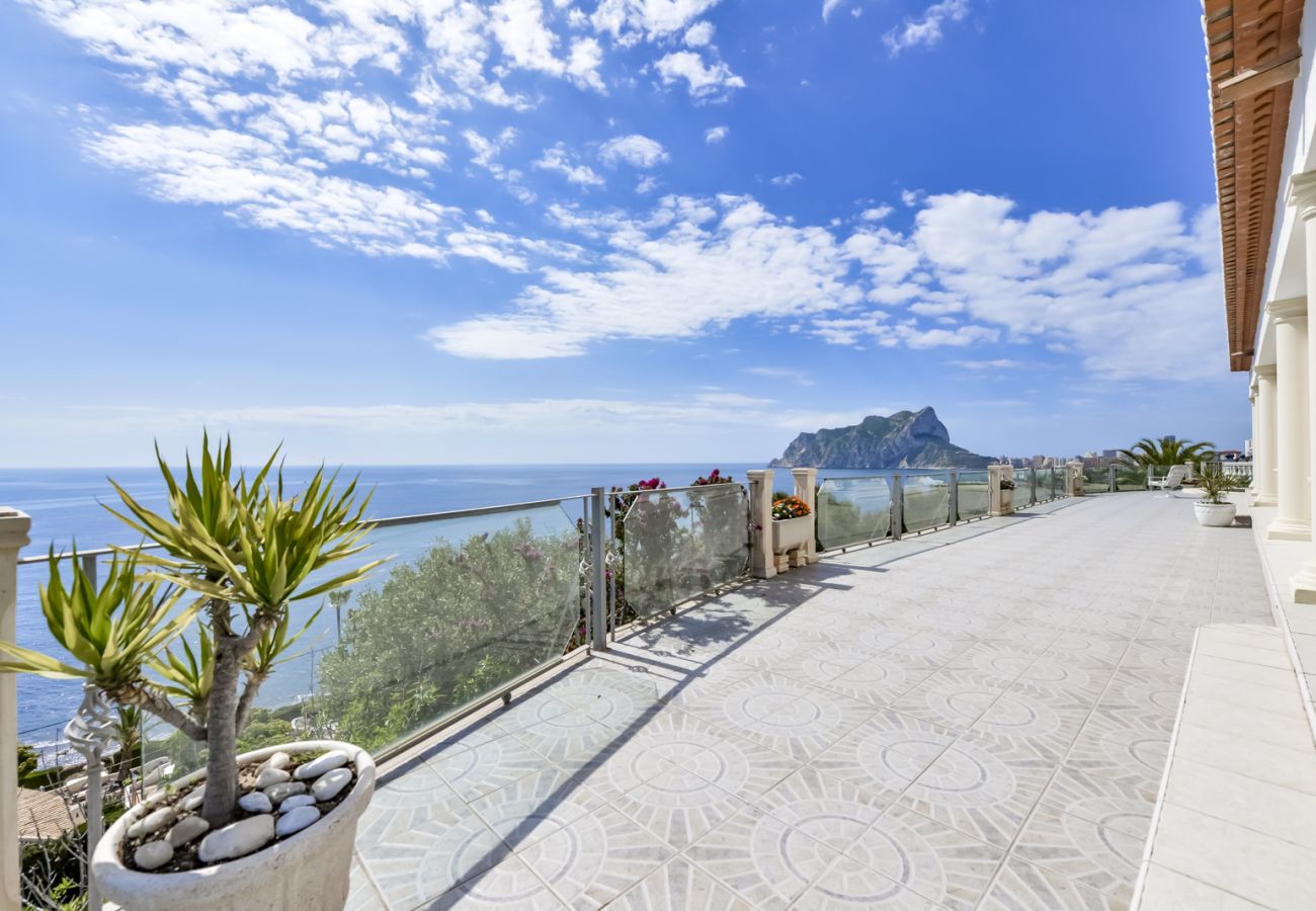 Villa in Benissa - RAPHAEL, Lovely villa for 6 pax with spectacular sea views in Benissa.free wifi