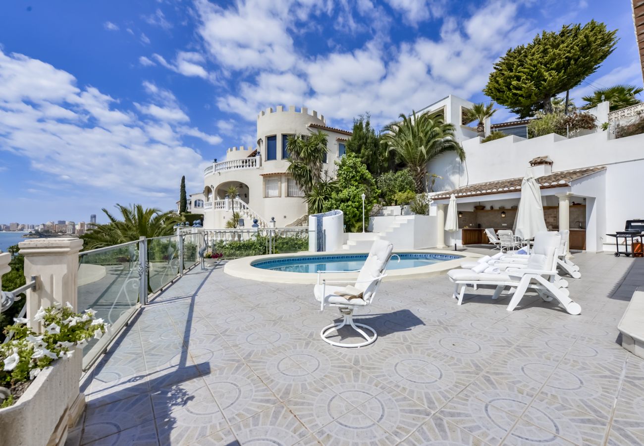 Villa in Benissa - RAPHAEL, Lovely villa for 6 pax with spectacular sea views in Benissa.free wifi