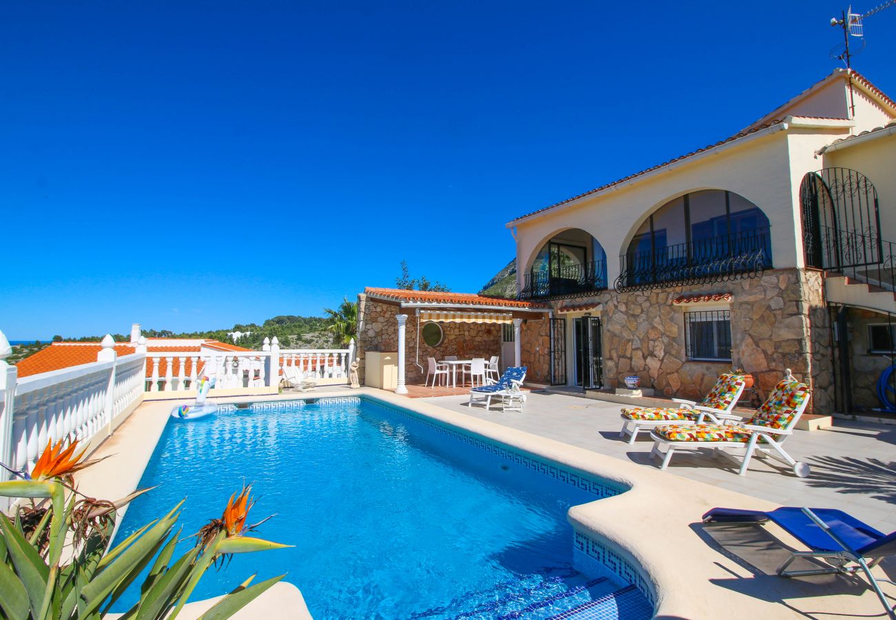 Villa in Denia - Beautiful Villa with views for 8 people Tossal Gros EH