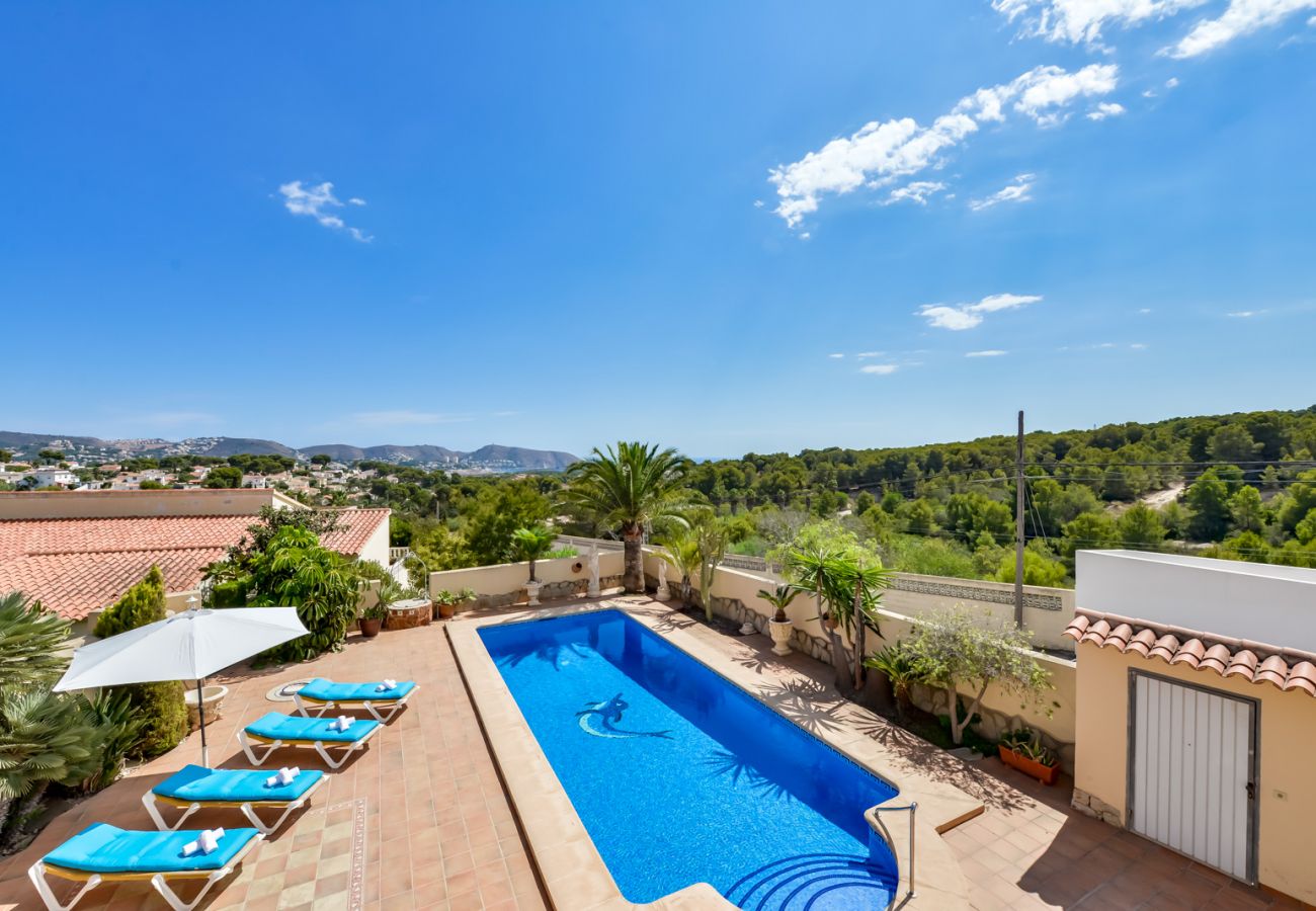 Villa in Moraira - Villa for rent in Moraira EL CORRAL