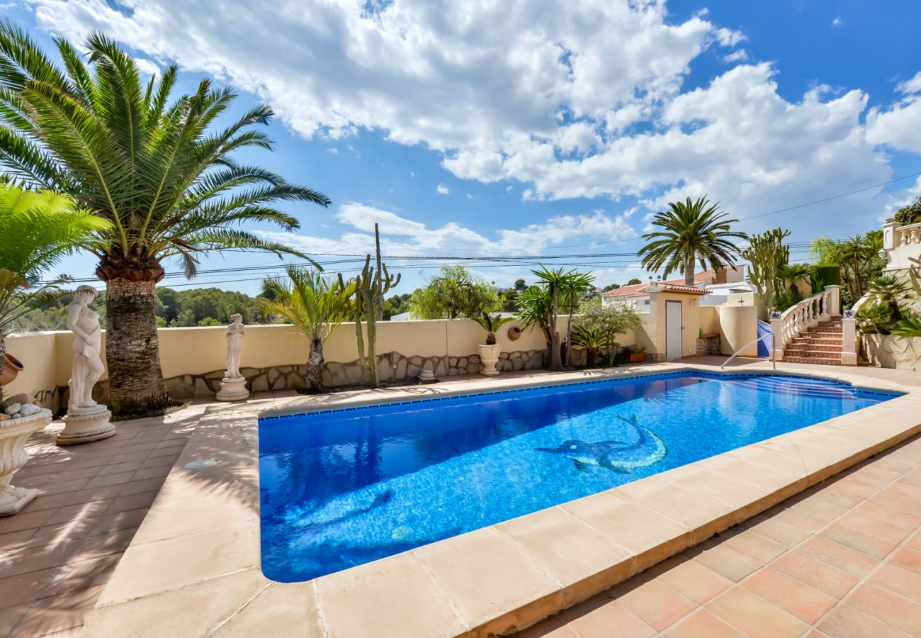 Villa in Moraira - Villa for rent in Moraira EL CORRAL