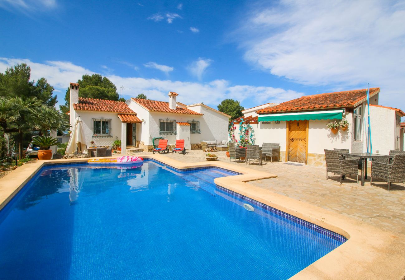 Villa in Denia - Nice Villa in Marquesa with a large garden