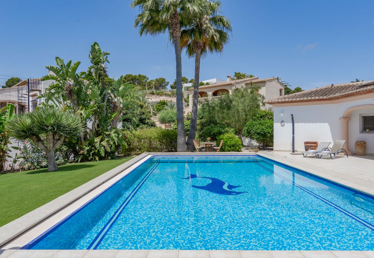 Villa in Benissa - Villa for rent in Benissa ACACIAS, in Cala Pinets with private swimming pool for 6 pax 