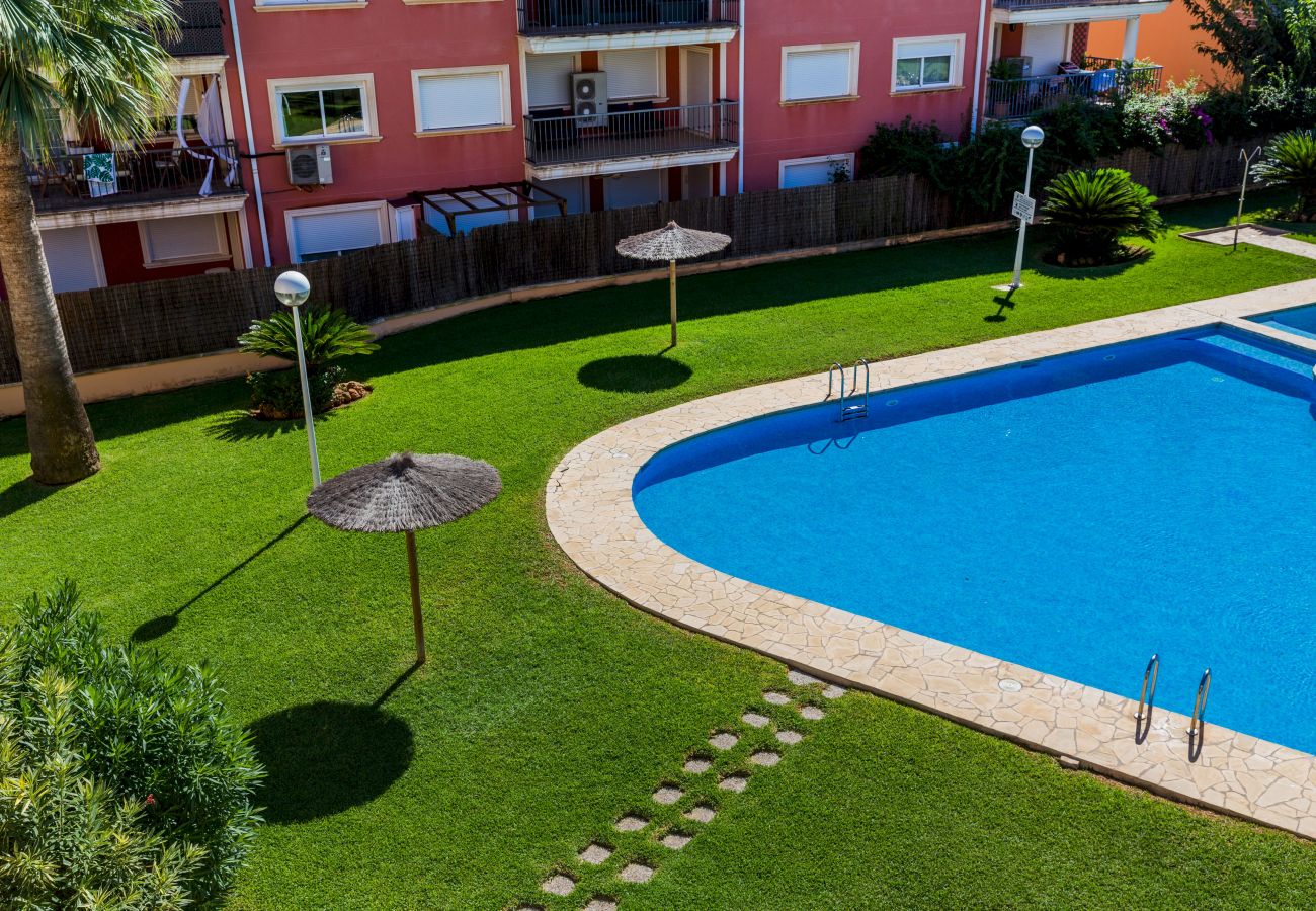 Apartment in Javea - Arenal Park II Apartment Javea Arenal, with Terraces, AC and common areas with large Swimming Pool, Garden, Tennis, Paddle