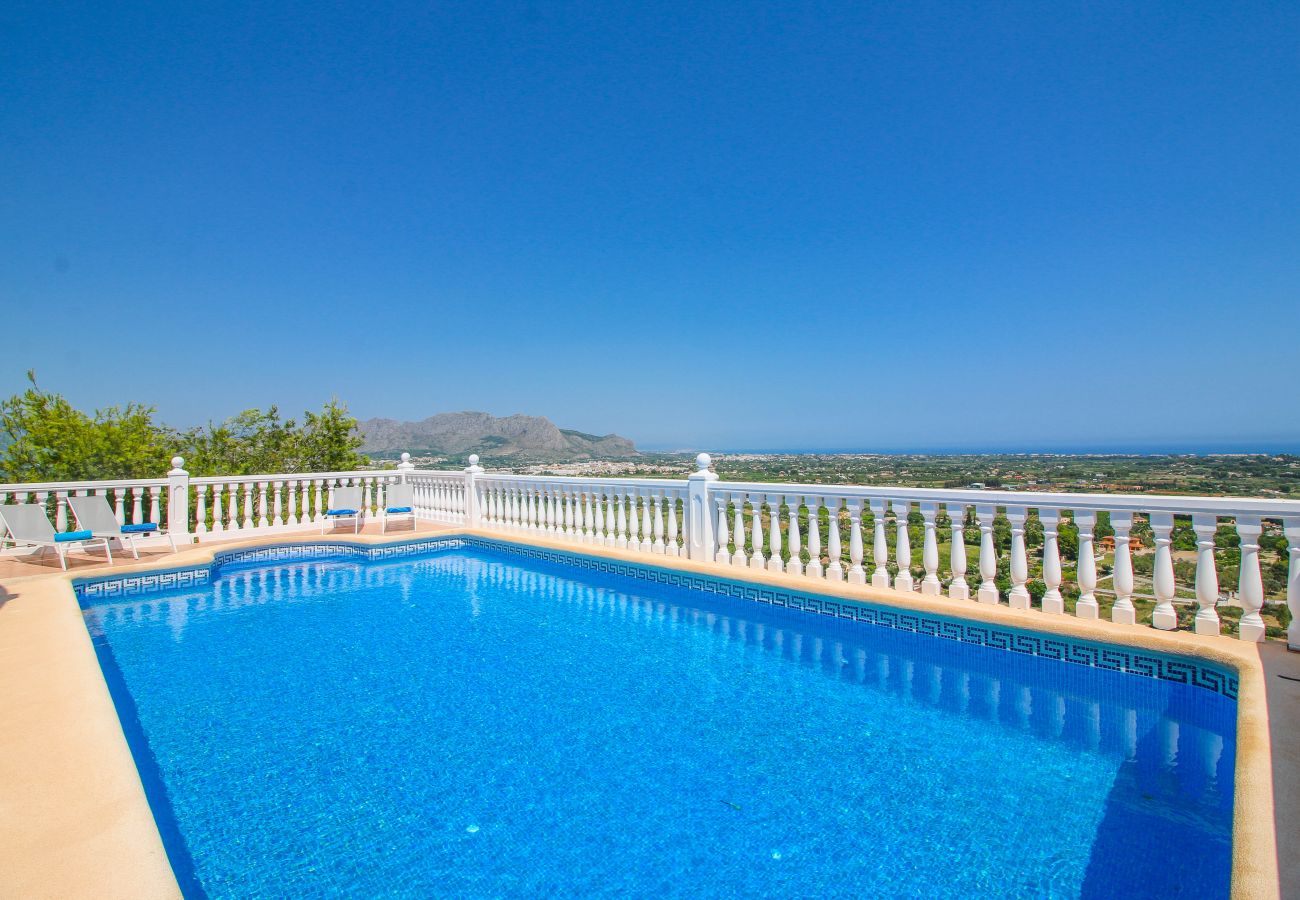 Villa in Pedreguer - Villa with panoramic views all inclusive La Sella DJ