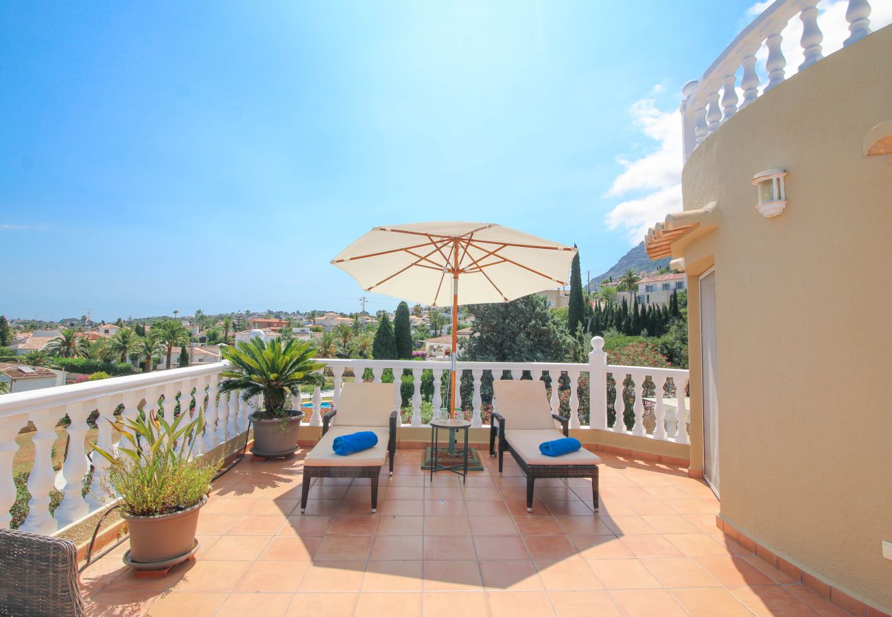 Villa in Denia - Villa with panoramic views all inclusive in Denia