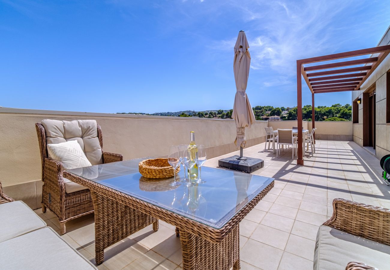 Apartment in Javea - Golden Star Apartment Javea Arenal, with Terrace, AC and Community Pool