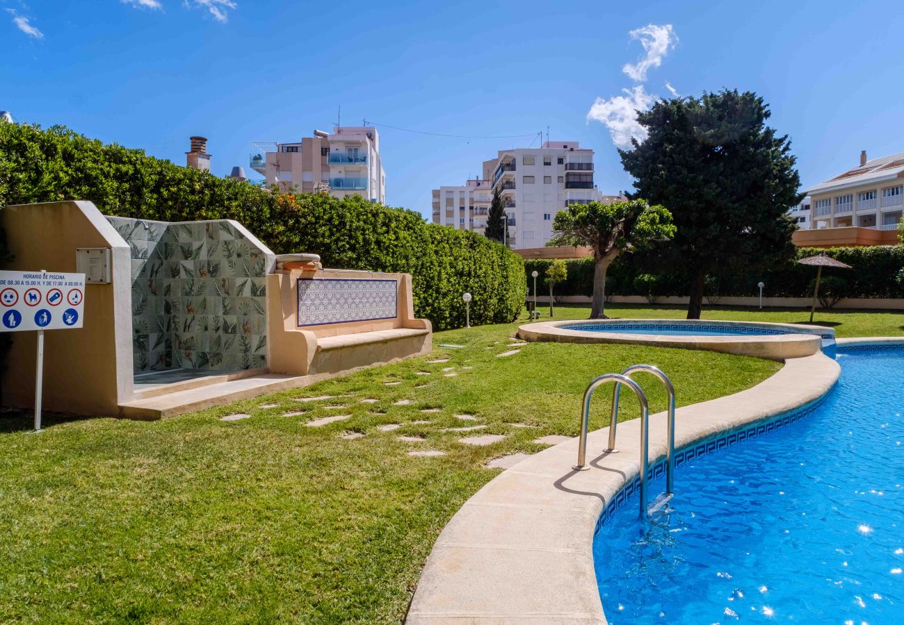 Apartment in Javea - Blue Sea Apartment Arenal 80 Jave, with Sea Views, Terrace, and Community Pool