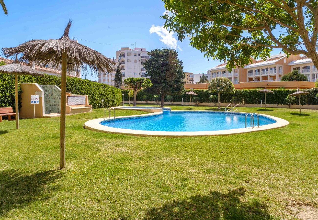 Apartment in Javea - Blue Sea Apartment Arenal 80 Jave, with Sea Views, Terrace, and Community Pool