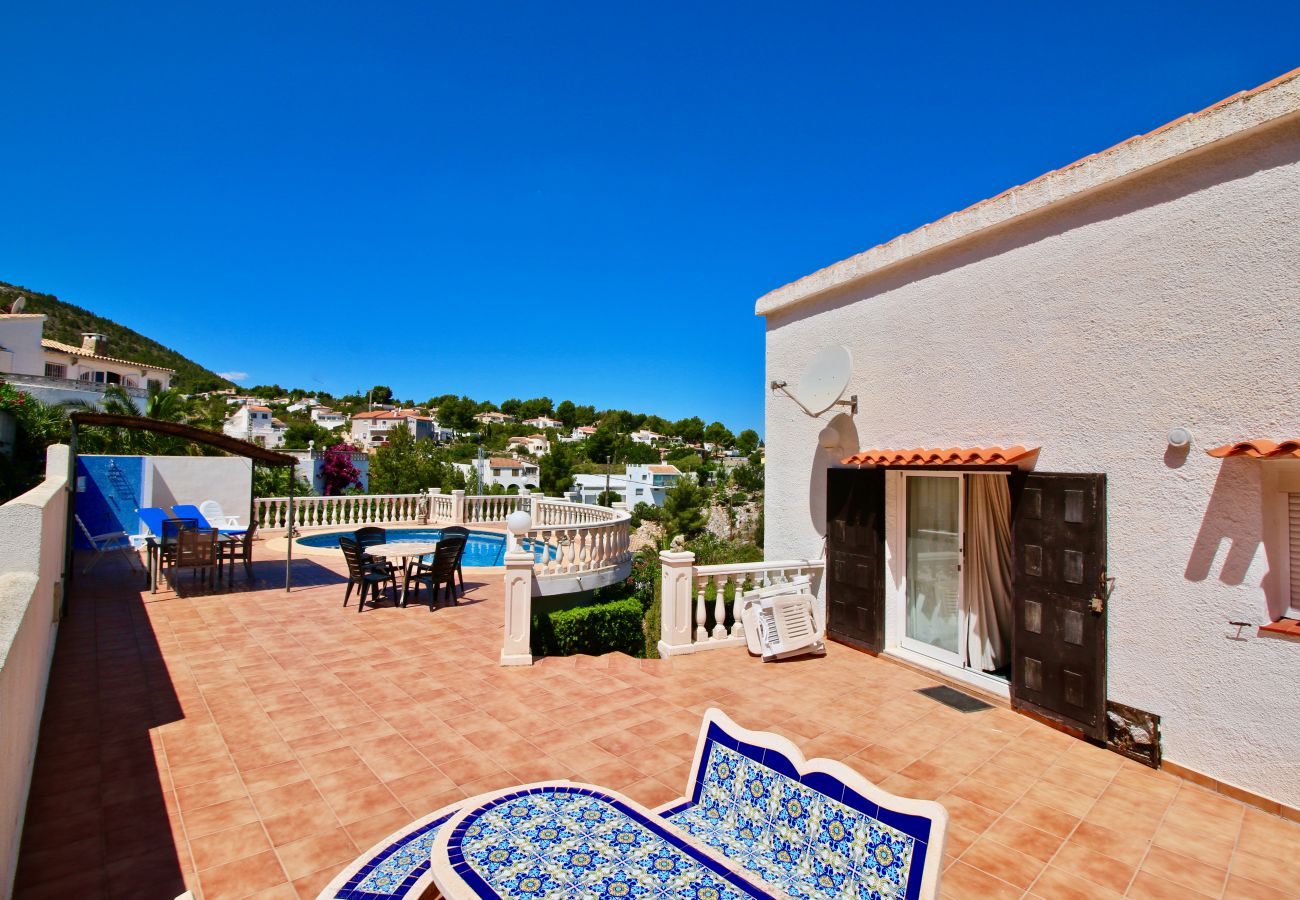 Villa à Denia - Villa avec vue panoramique et piscine Marquesa JM 4 personnes