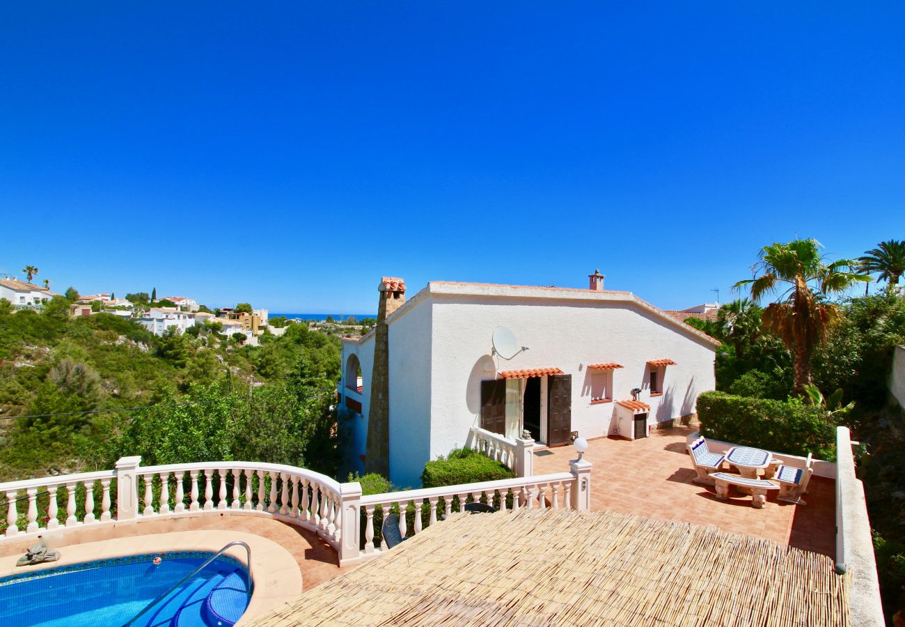 Villa à Denia - Villa avec vue panoramique et piscine Marquesa JM 4 personnes