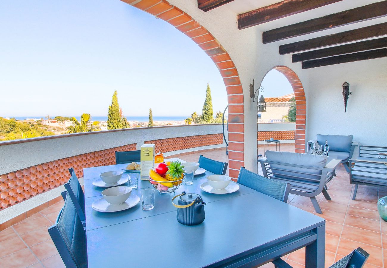 Villa à Denia - Villa avec vue panoramique et piscine Marquesa JM 4 personnes