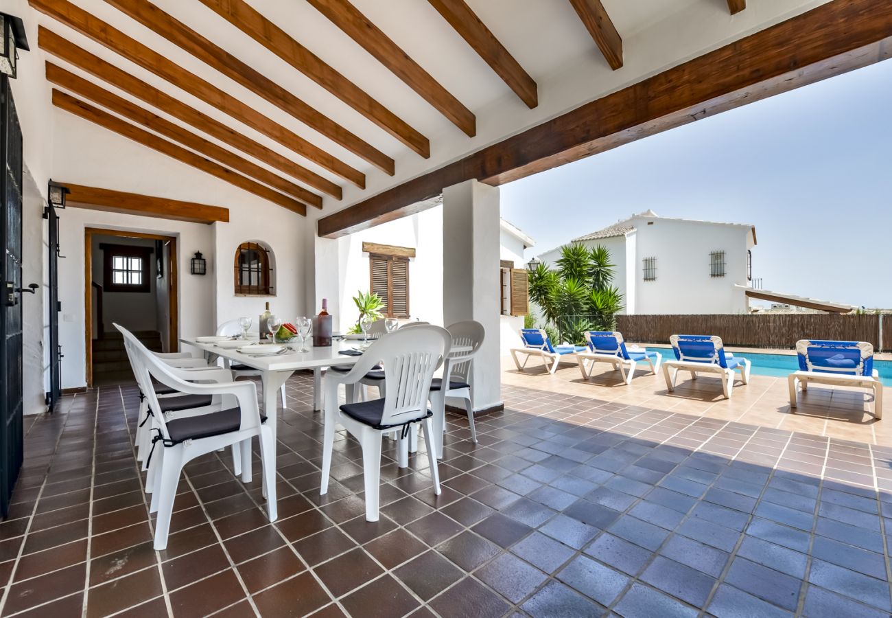 Villa à Moraira - Villa à louer à Moraira ANDURINA, pour 10 pax près de la mer et piscine privée