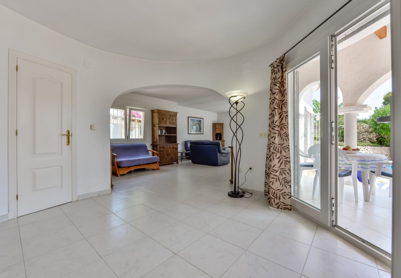 Villa à Moraira - SEBASTIAN, villa pour 4 pax à Moraira et piscine privée. wifi gratuit