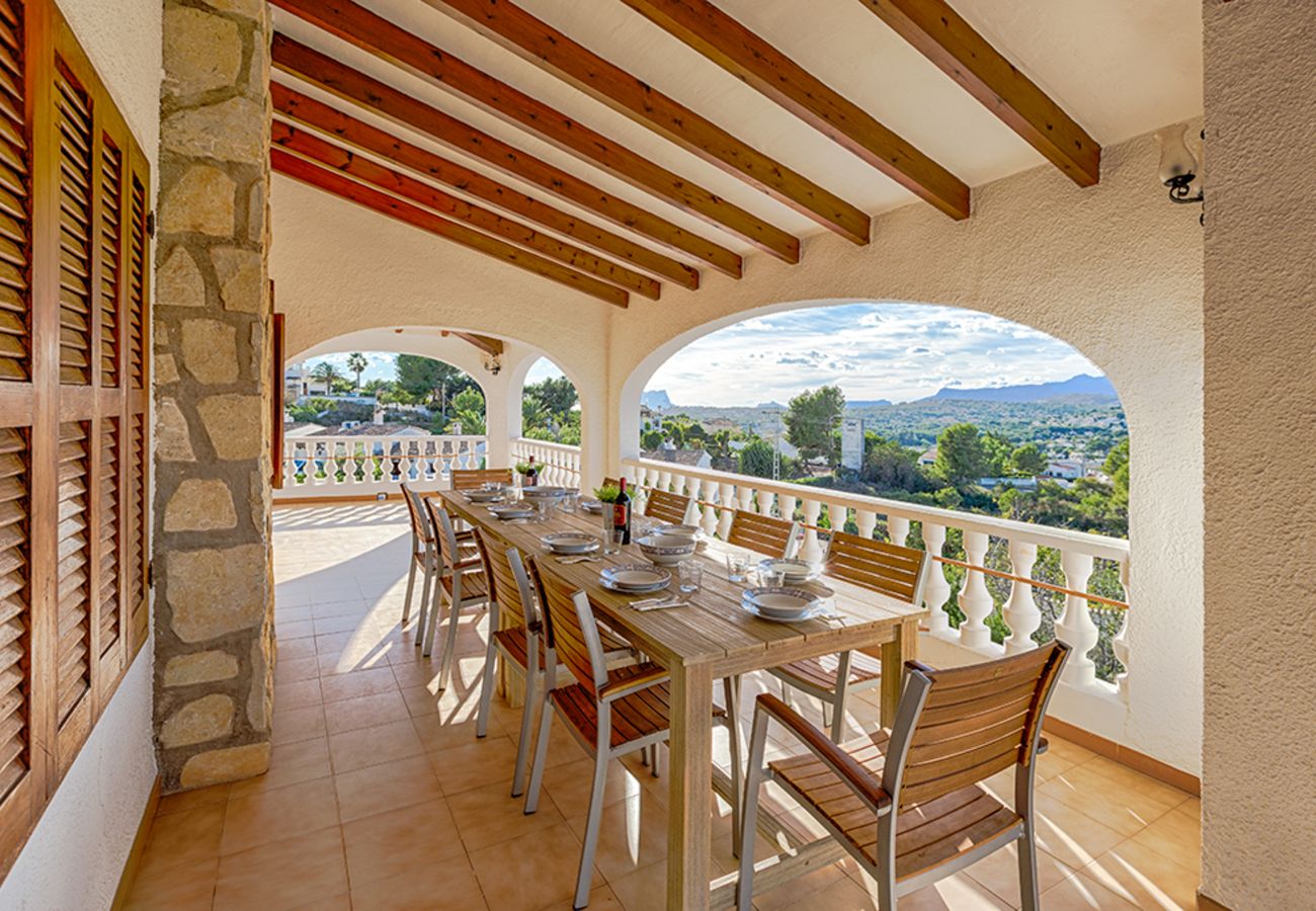 Villa à Moraira - MATISSE, Grande villa à Moraira pour 9 personnes, piscine privée et wifi gratuit