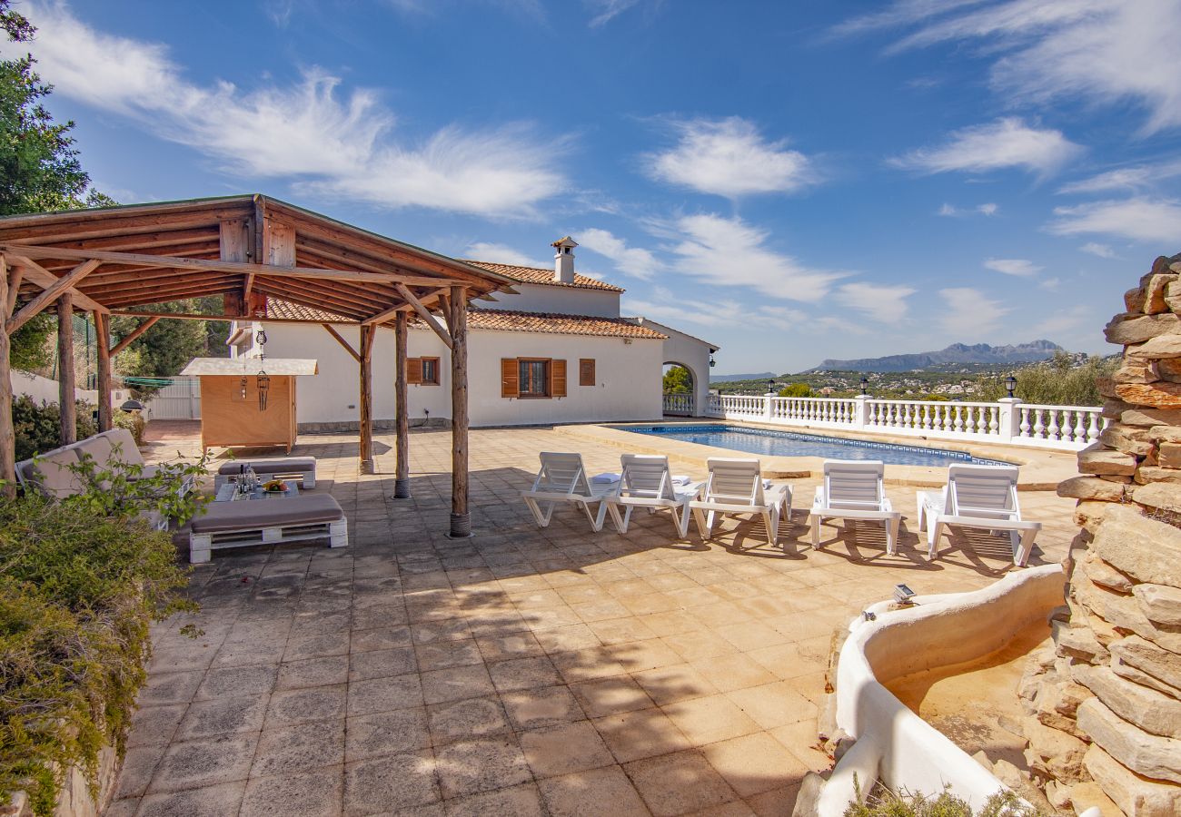 Villa à Moraira - MATISSE, Grande villa à Moraira pour 9 personnes, piscine privée et wifi gratuit