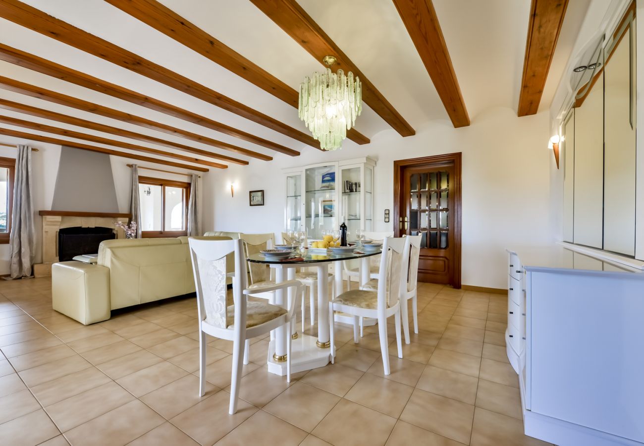 Villa à Moraira - MATISSE, Grande villa à Moraira pour 9 personnes, piscine privée et wifi gratuit