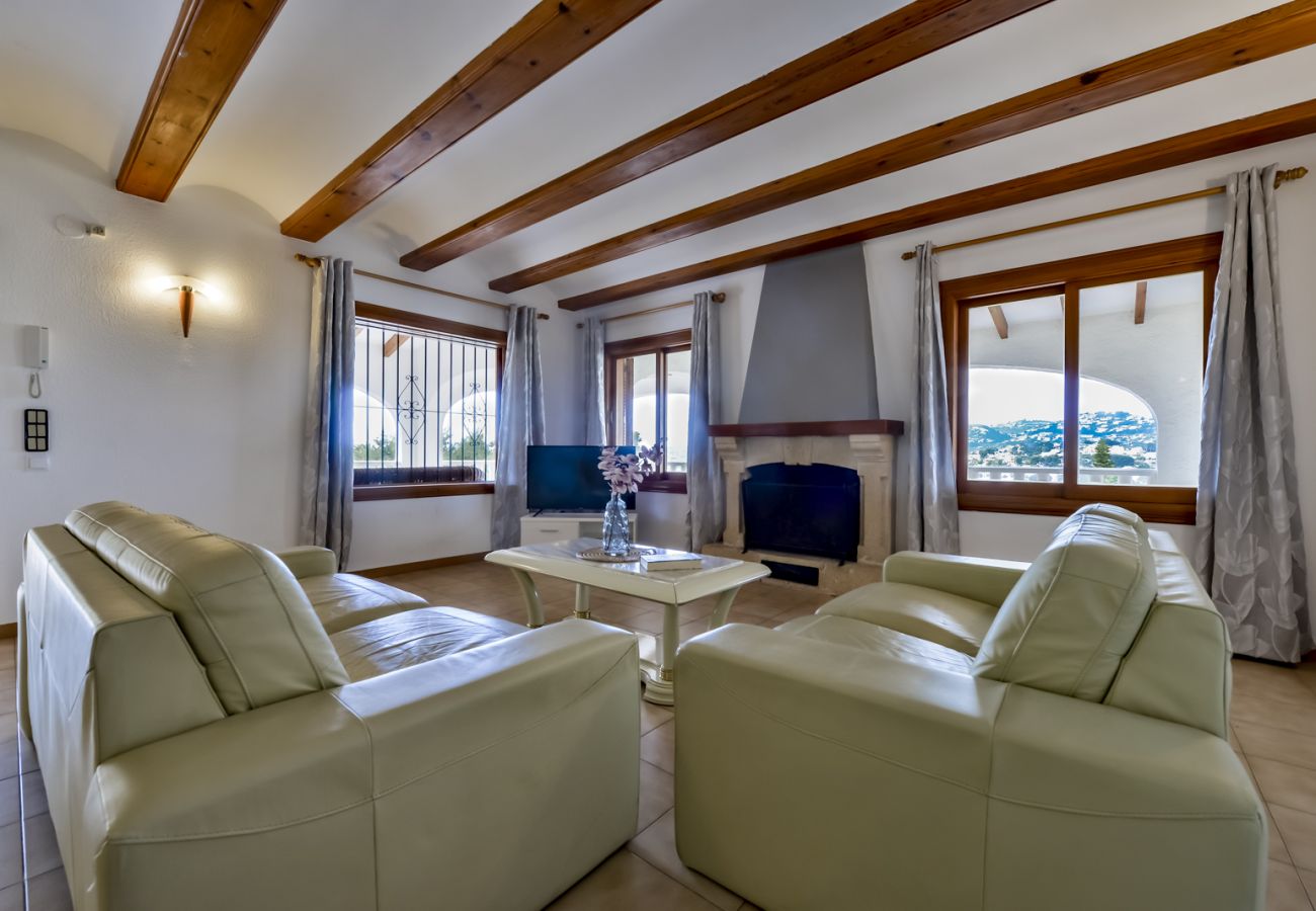 Villa à Moraira - MATISSE, Grande villa à Moraira pour 9 personnes, piscine privée et wifi gratuit