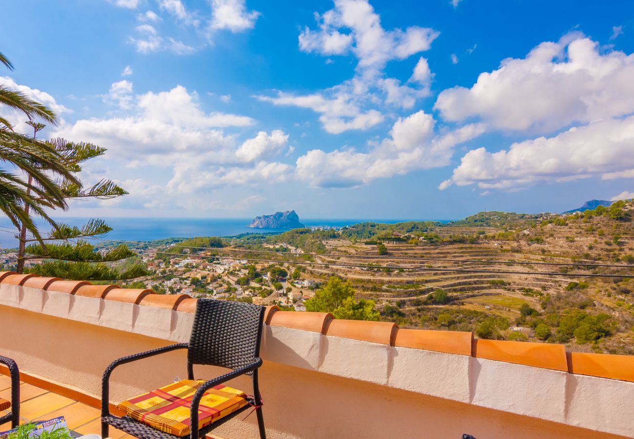 Villa à Benissa - ROMANI, villa pour 8 pax à Benissa ,avec vue panoramique. wifi gratuit